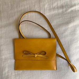 Gap Crossbody Leather Purse